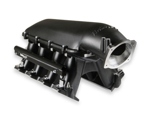 Holley LS Hi-Ram EFI Manifold - Black GM LS1/LS2/LS6