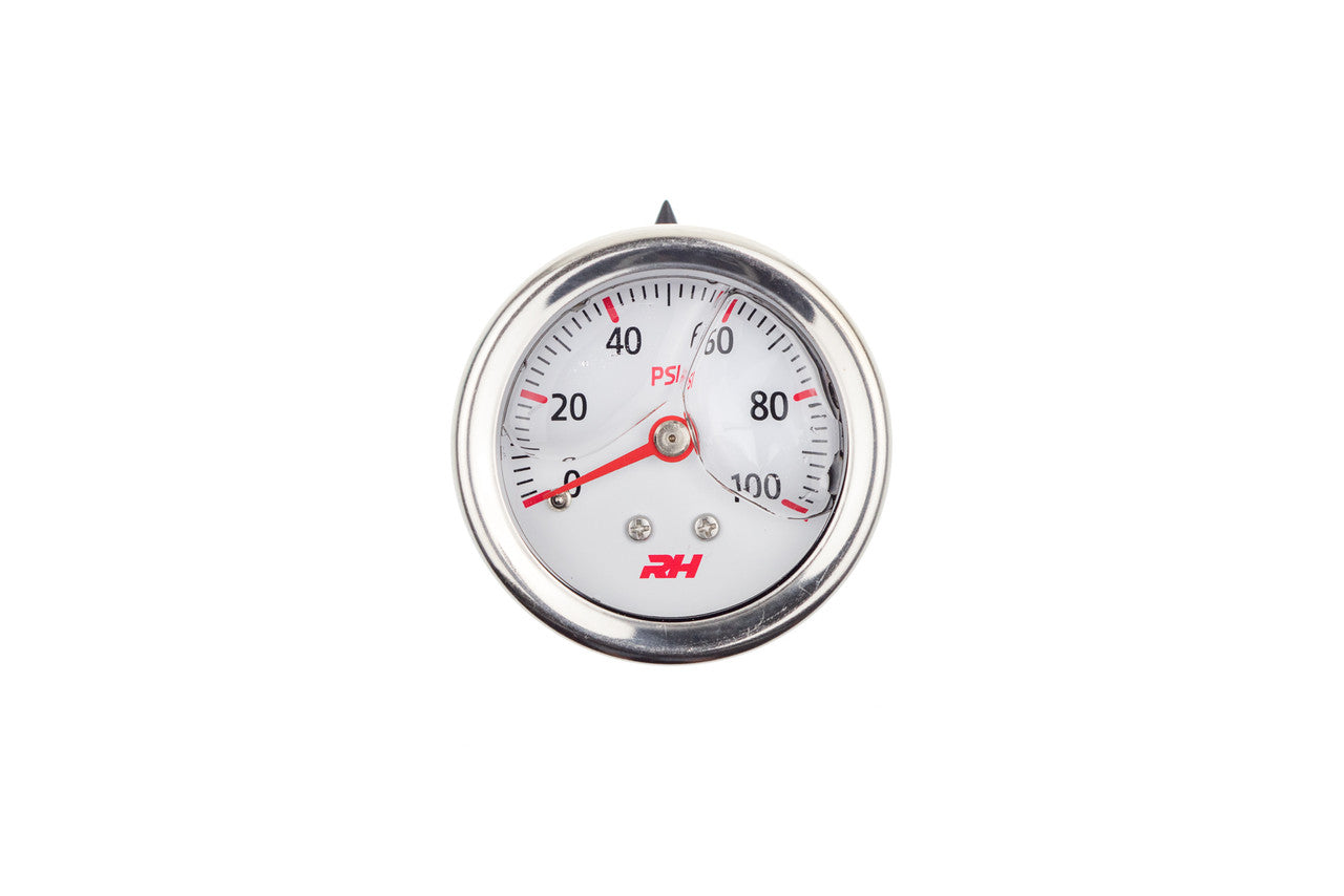 Redhorse Performance liquid filled fuel pressure gauge