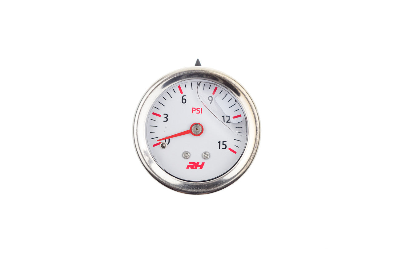 Redhorse Performance liquid filled fuel pressure gauge