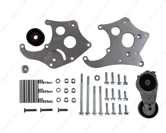 LS Truck - Sanden 508 A/C Air Conditioner Compressor Bracket Kit LS1 LS3 LSX AC