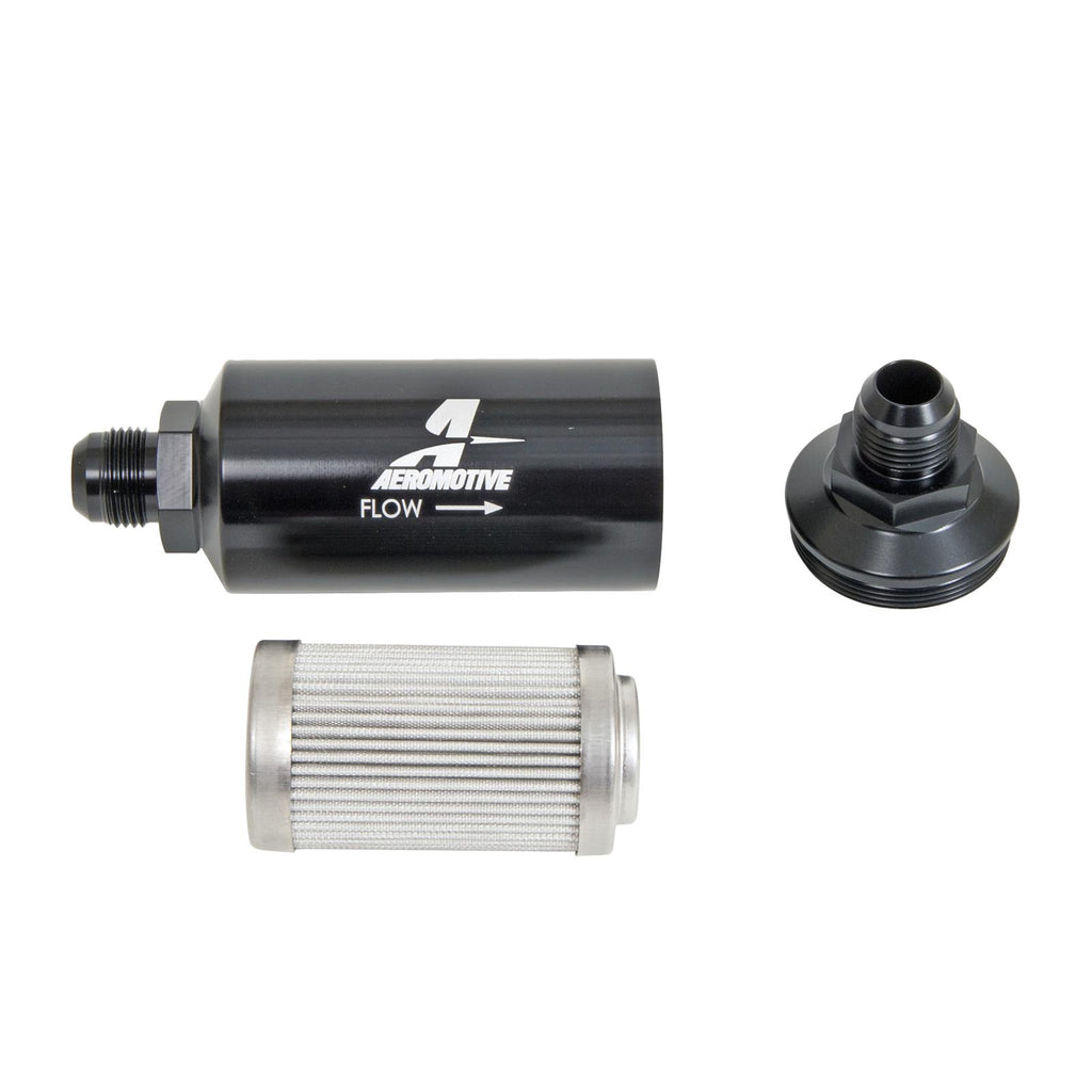 Aeromotive inline Fuel Filters with AN male fittings