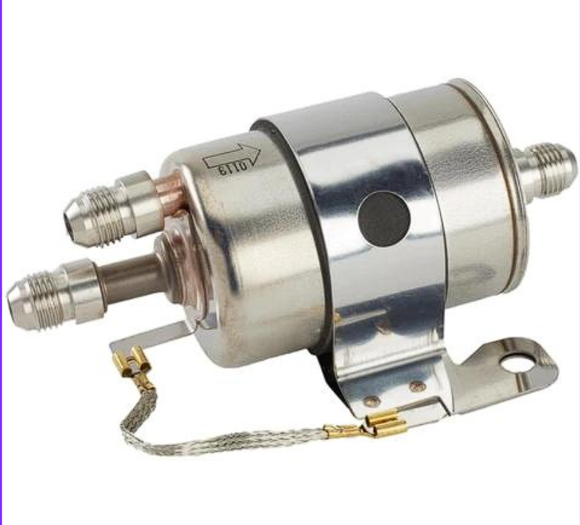 Side view of corvette regulator for LS swap 