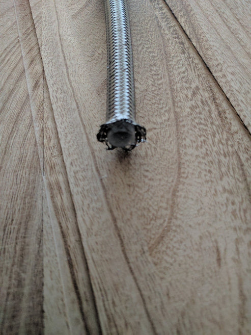 PTFE lined stainless braided AN hose - AN6, AN8, AN10