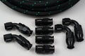 AN-8 Nylon Braided & 8 Fittings Bundle Deal - Choose your color - Hot Rod fuel hose by One Guy Garage