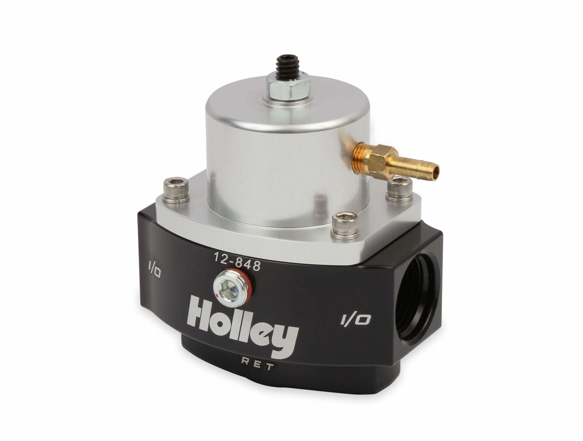 Holley Performance Fuel Pressure Regulator 12-848 - Hot Rod fuel hose by One Guy Garage