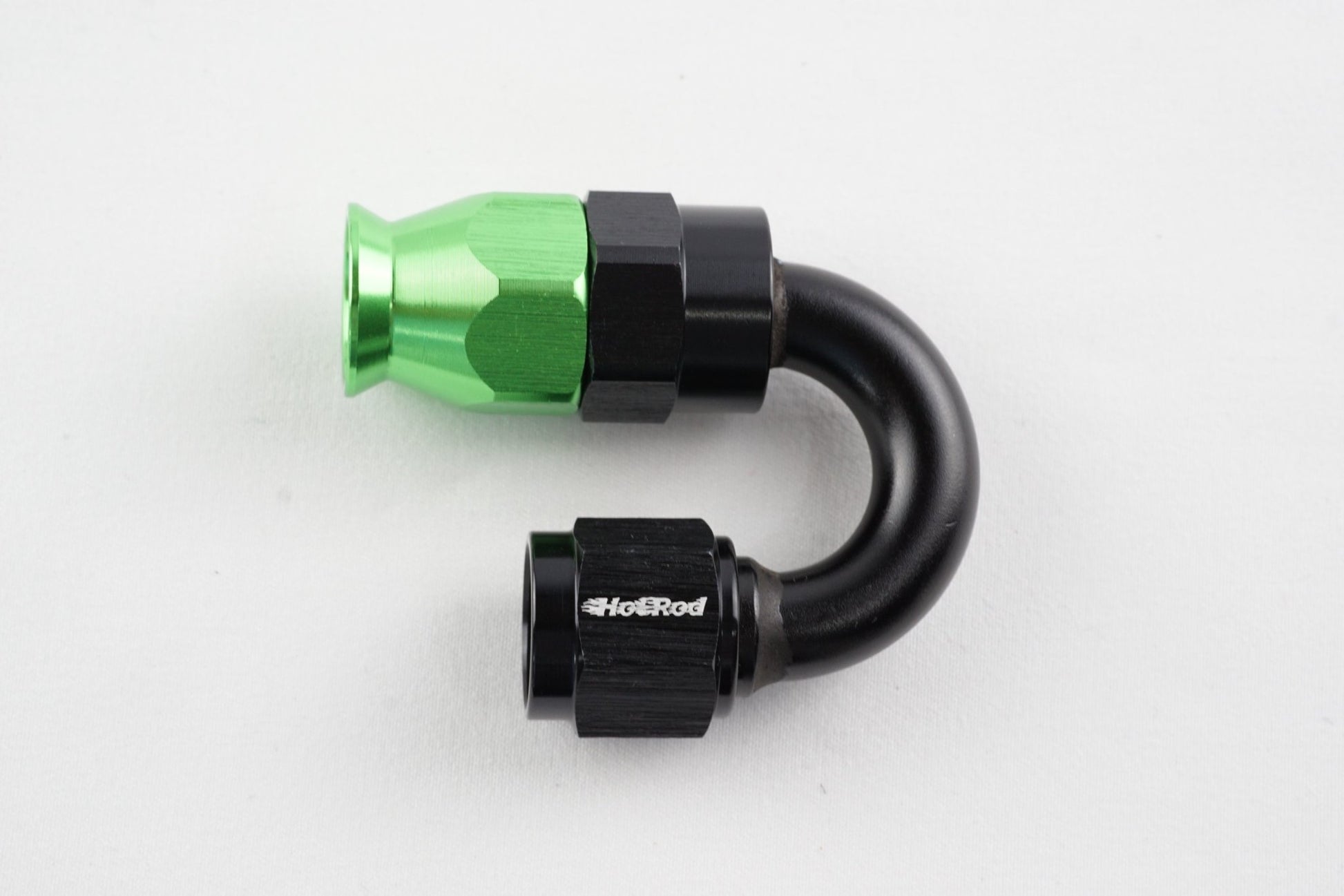 Reusable 180 degree PTFE swivel hose end - AN6, AN8 - Hot Rod fuel hose by One Guy Garage